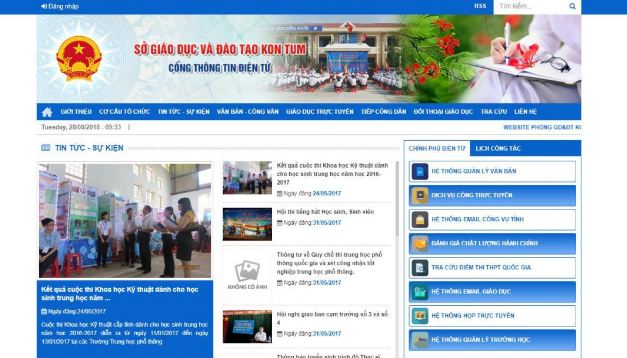 Website trường học
