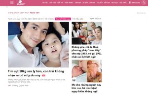 Eva - website mẹ và bé