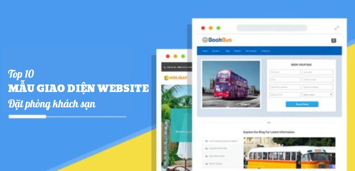 Top 10 mẫu giao diện website đặt phòng khách sạn ấn tượng ngày nay