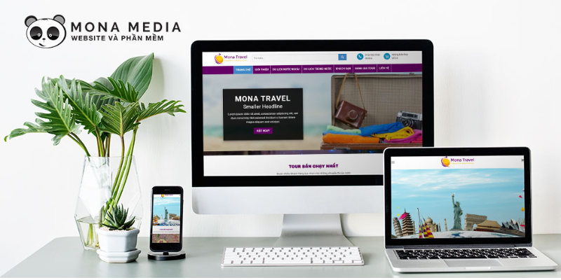 Công ty thiết kế Website theo yêu cầu - Mona Media