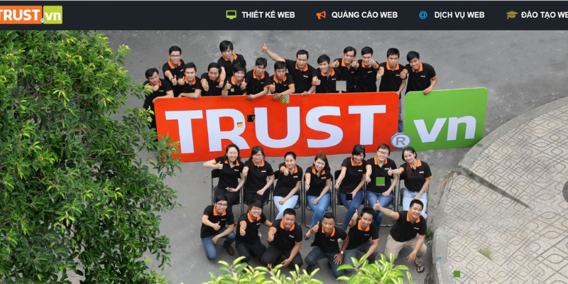 Trust.vn - Thiết kế Website theo yêu cầu trong nước
