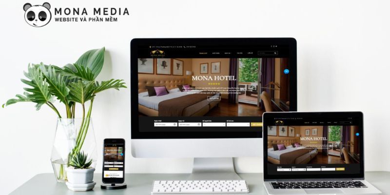 Mona Media - Công ty thiết kế website khách sạn hàng đầu Việt Nam
