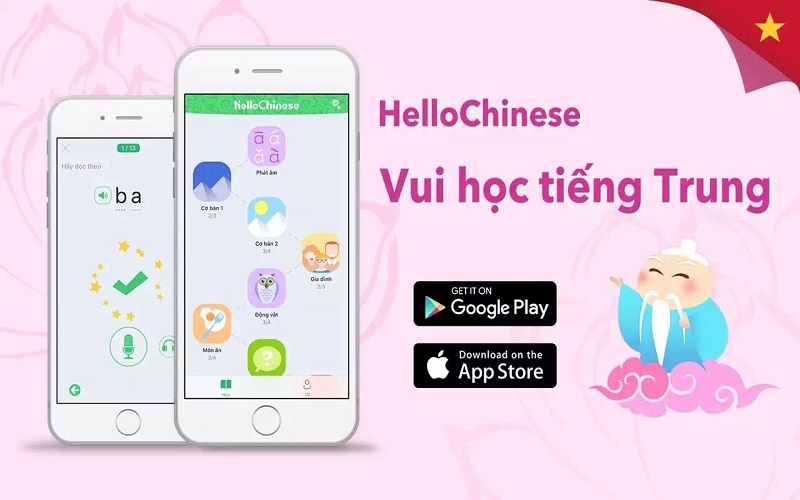 ứng dụng HelloChinese