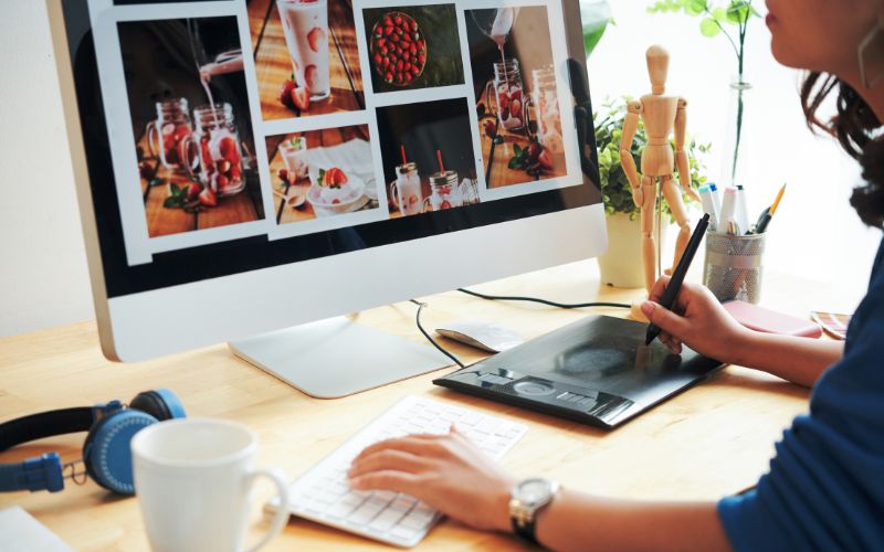 Sử dụng hình ảnh đã được nén dung lượng