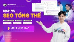 dịch vụ SEO tổng thể của MONA Media